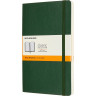 Блокнот MOLESKINE Classic Soft Large, линейка, зелёный QP616K15